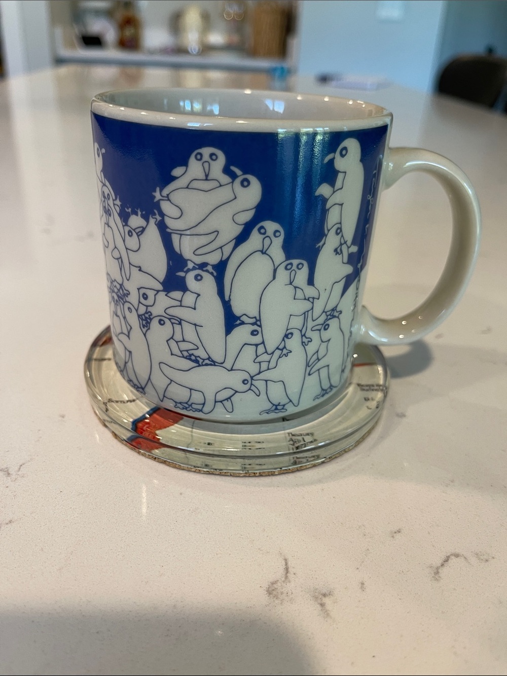 Vintage 1984 Taylor & Ng “Naughty Penguin” Ceramic Mug